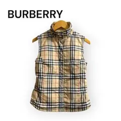 BURBERRY バーバリー ブルーレーベル ノバチェック ベスト 38 春秋のサムネイル
