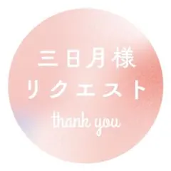 三日月様 リクエスト 3点 まとめ商品