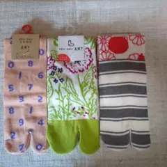 SOU・SOU 足袋下ソックス 普通丈 23-25cm ３足セット