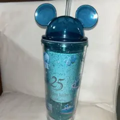 ディズニーシー　25周年　タンブラー　ミッキー　スパークリングジュビリー　ブルー