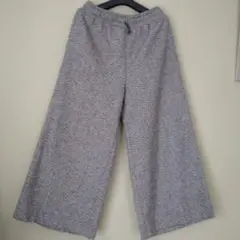 ワイドパンツ グレー ワイドパンツ