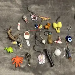 いろいろキャラクター ストラップ などのセット