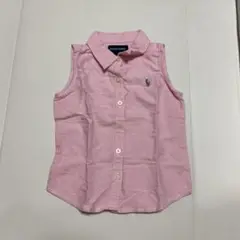 Ralph Lauren 半袖シャツ 3T ピンク