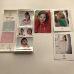 NiziU JYPクリアトレカ フォトカード ステッカーセット マコ