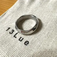 13lue Tide Ring 19号 シルバーアクセサリーリング