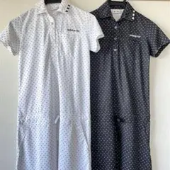 【美品】アディダス　ゴルフウェア　ワンピース2着セットのサムネイル