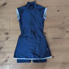 ネイビー ワンピース水着 150cm