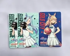 ウマ娘 × ラウンドワン コラボカード 3枚