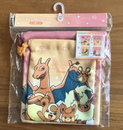 新品未使用、未開封★ポケモン巾着袋2枚セット★入園入学準備★リザードンなど