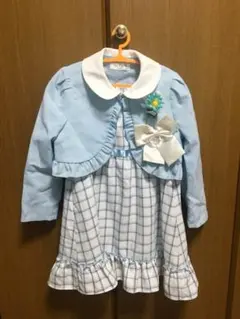 卒園式 入学式 フォーマル 水色 ブルー ワンピース おしゃれ