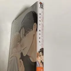 新品シュリンク付　友だちと、あやまち。 リーフレット/ペーパー付　/七海リキ