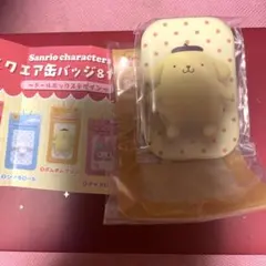 サンリオキャラクターズスクエア缶バッジ&カバー