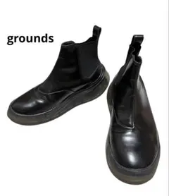 grounds MOOPIE SIDE GORE Black 25cm - メルカリ