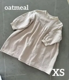 oatmeal スウェット ワンピース ベージュ XS