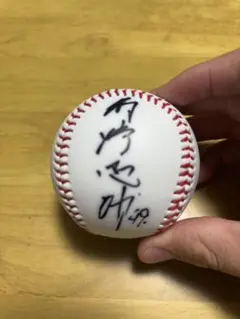 【送料込み】阪神タイガース　狩野恵輔外野手　直筆サインボール