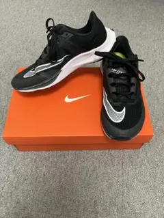 Nike ランニングシューズ ブラック/ホワイト 24cm