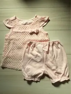 ベビー服 セットアップ ピンク 80cm