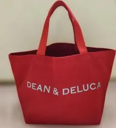 DEAN & DELUCA トートバッグ レッド