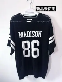 レディース　編み編み　Tシャツ　レディース服　メッシュカットソーのサムネイル