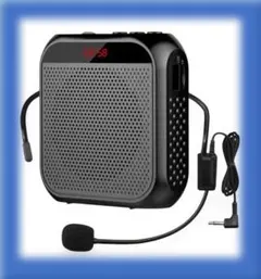 【匿名配送】Yi Tong ポータブル 拡声器 ハンズフリー ヘッドセット　美品のサムネイル