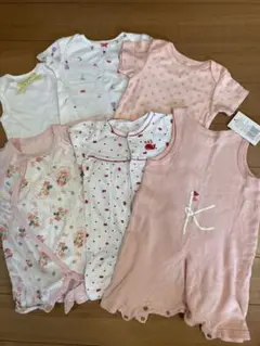 【新品あり】ベビー服 ロンパース 60〜80㎝　ディズニー　組曲　ミニー