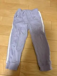 サイドライン スウェットパンツ ラベンダー 100