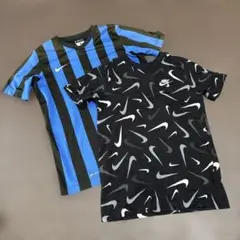 SALE★Nike Tシャツ 2枚セット 黒/青