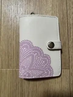 【新品未使用】フェリシモ　キーケース　レース柄