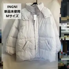 INGNI ライトベージュ Mサイズ ミディ丈2WAY中綿CT コート 未使用