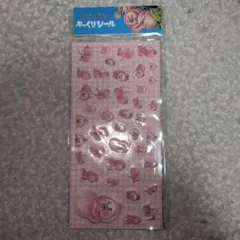 こびとづかん　カクレモモジリ　ぷっくりシール【正規品】