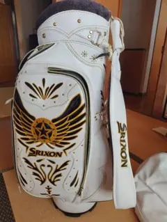 【訳あり】スリクソン SRIXON キャディバッグ 生産数限定 ホワイト メンズ