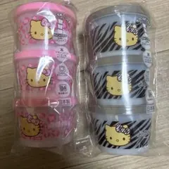 新品 日焼けキティ ヒョウ柄 保存容器 2種 ピンク - メルカリ