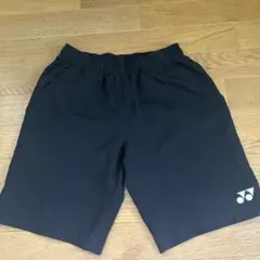 YONEX 黒 ショートパンツ JP SS