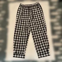 スタジオクリップ　チェックパンツ　美品