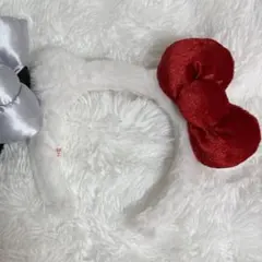 キティ カチューシャ 白