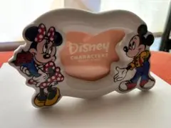 Disney ミッキー ミニー フォトスタンド フォトフレーム　陶器　フジカラーのサムネイル