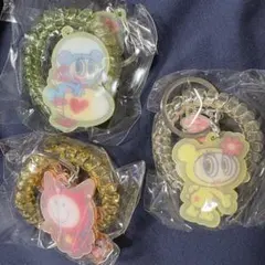 エンジェルブルー スプリングゴムキーホルダー