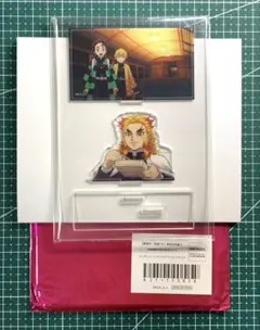 鬼滅の刃無限列車編　ランダムミニジオラマアクリルスタンド　弁当を食べる煉獄杏寿郎