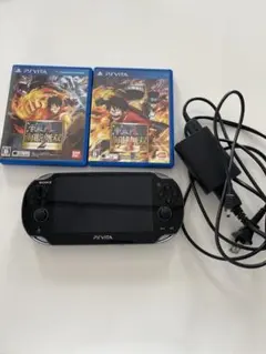 SONY PS Vita 本体 + ゲーム2本　充電器