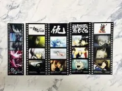 【未使用品】 劇場版 銀魂 入場特典 フィルム風ステッカー まとめ売り