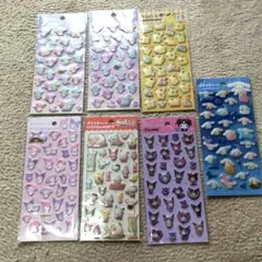 【大人気⭐️】サンリオ ぷくっとシール 7セット【★新品、未使用★】