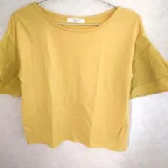 Samansa Mos2 blue Tシャツ