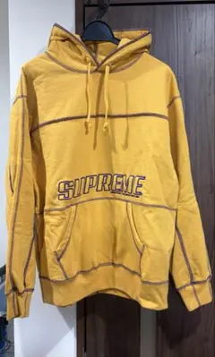 裏起毛 スウェットパーカー ブラウン Supreme 2022年春夏 - メルカリ