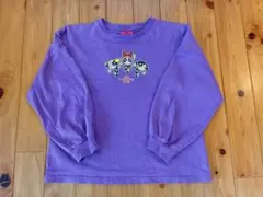 パワーパフガールズ 長袖カットソー 140 ロンT 紫色