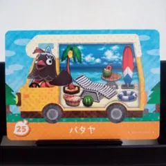 あつまれどうぶつの森amiiboカード　パタヤ