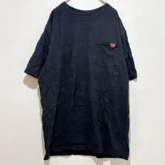 ラングラー 無地 Tシャツ 丸首 半袖 ポケット L 黒 綿 ユニセックスのサムネイル