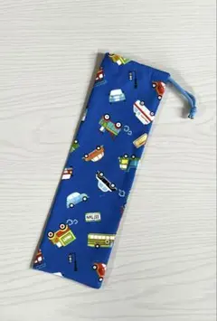 B730・ハンドメイドお箸袋・歯ブラシ入れ★クルマがいっぱい