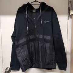 NIKE ジップアップパーカー ブラック Lサイズ
