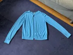 UNIQLO 青 カーディガン L
