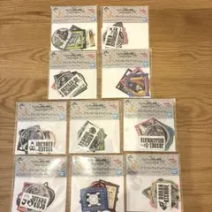 一番くじ　ジョジョ　J賞 ステッカーコレクション コンプリート10種